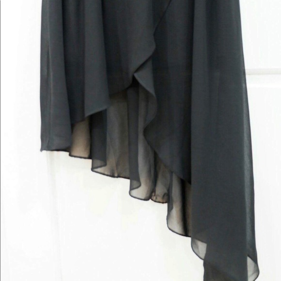 🎉HOST PICKx2🎉 Asymmetrical High-low Chiffon Dress - Picture 4 of 4